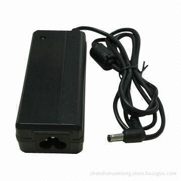 AC/DC Adapter for Notebook with 60W Output Power, Measures 108 x 45 x 32mm